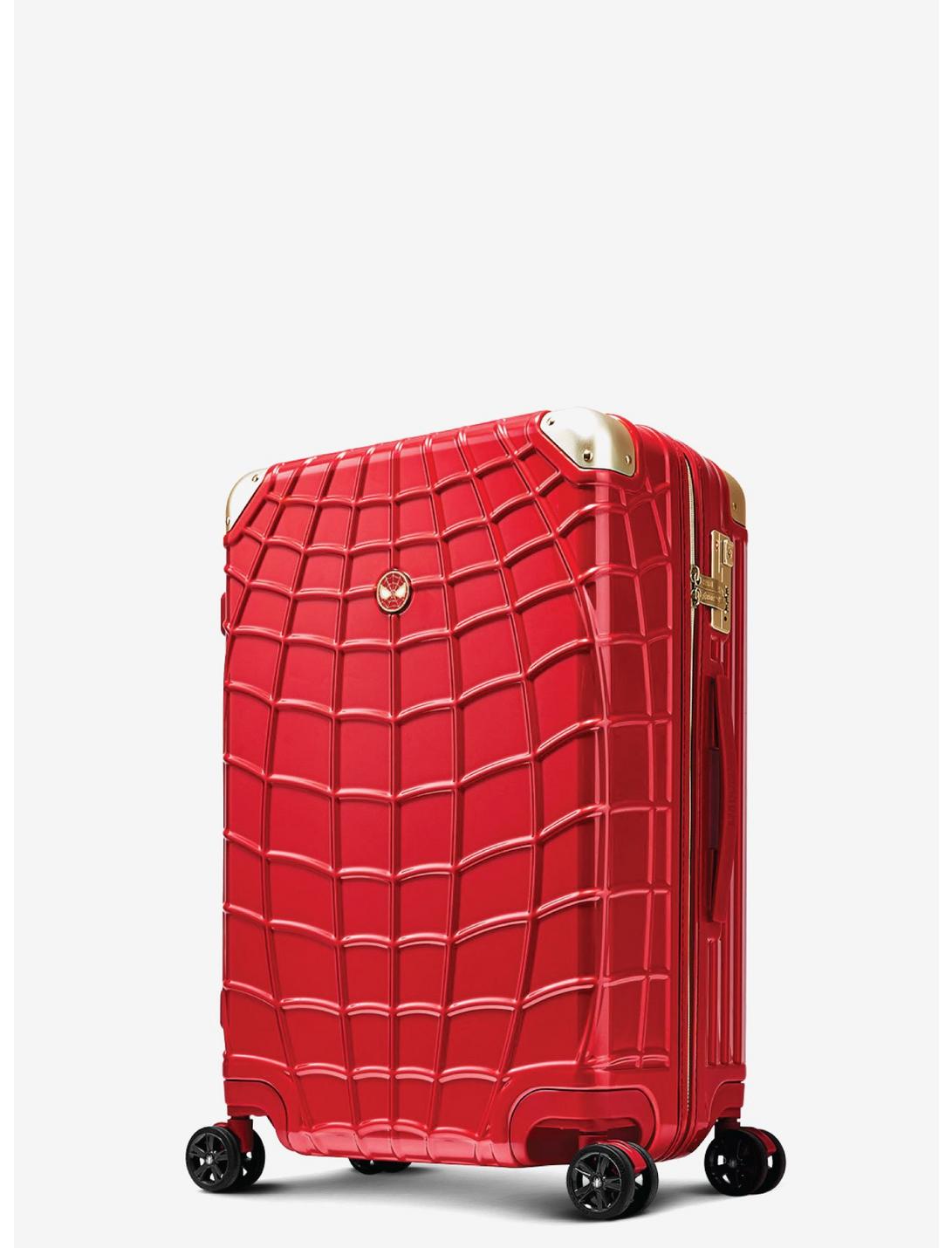 Marvel Spiderman Hard Sided 25" Luggage Red, , hi-res