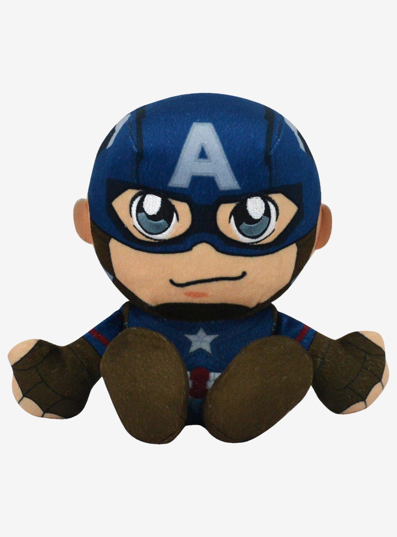 Marvel Captain America 8" Kuricha Sitting Plush, , hi-res