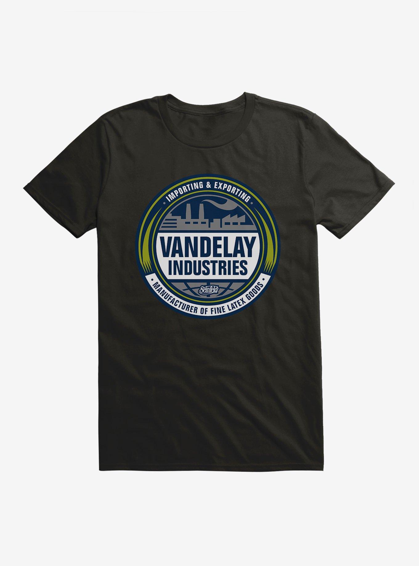Vandelay Industries T-Shirt Seinfeld Logo Maglietta Tifosi Serie - Foto 7