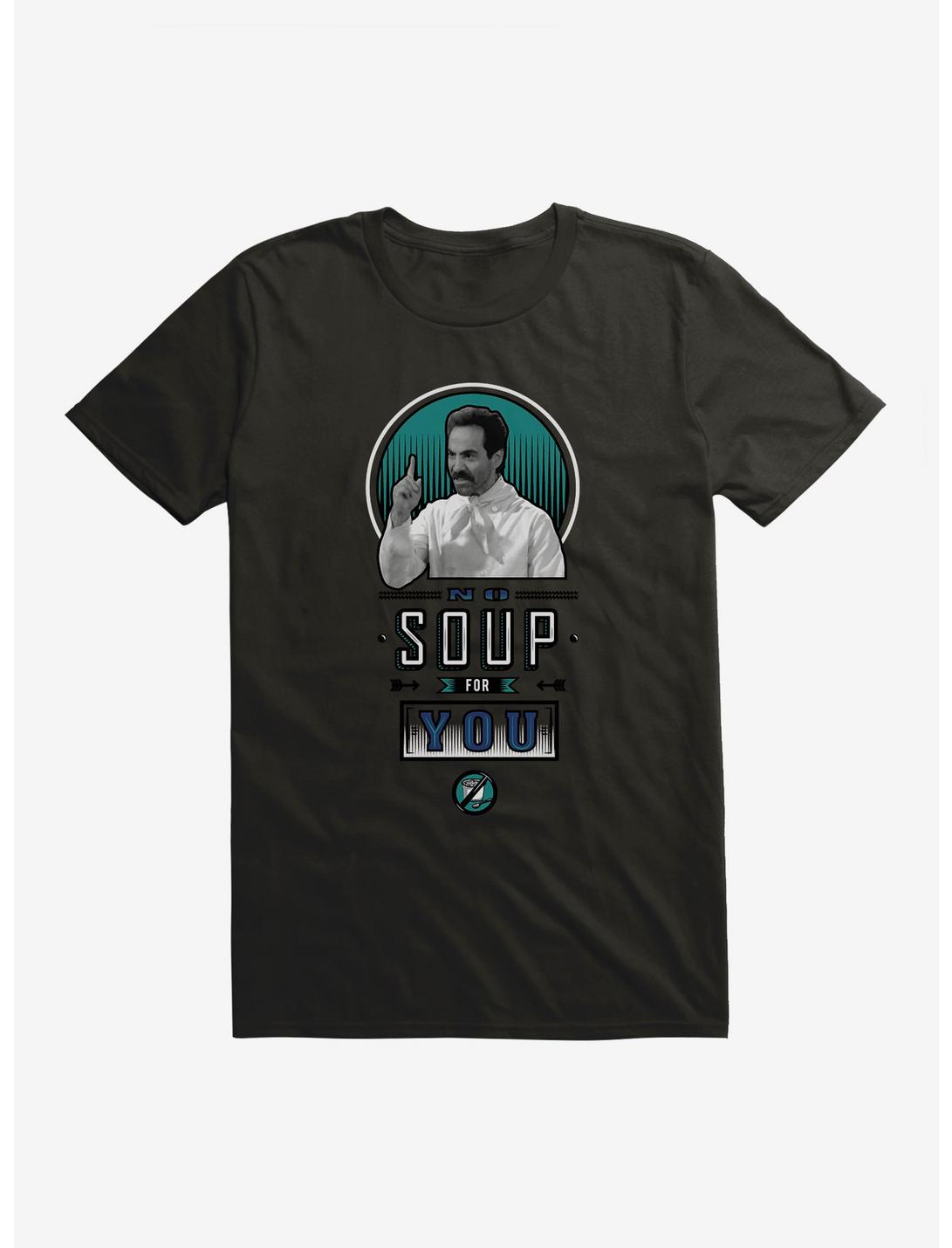 Seinfeld Yev Kassem No Soup For You T-Shirt, , hi-res