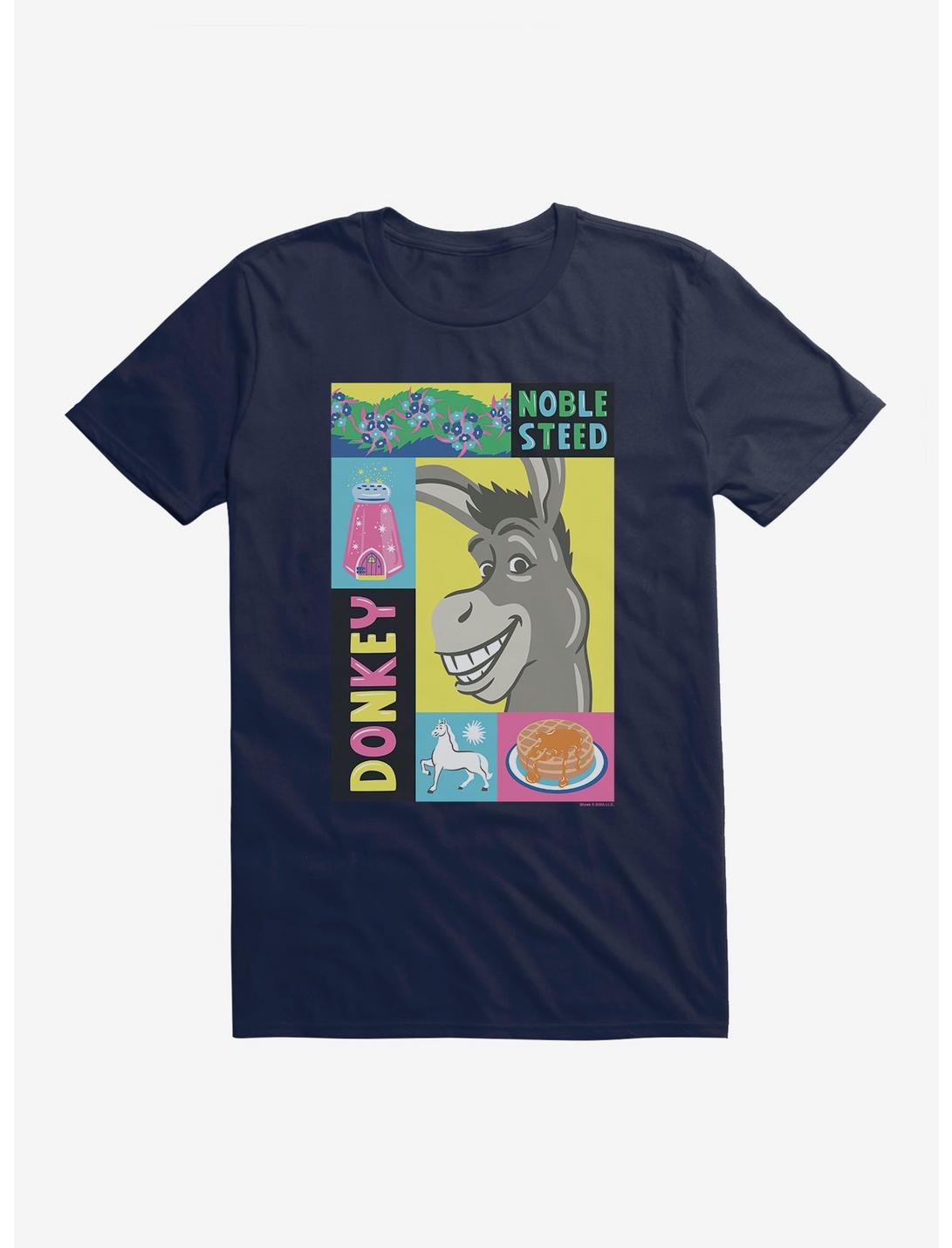 Shrek Donkey Noble Steed T-Shirt, MIDNIGHT NAVY, hi-res