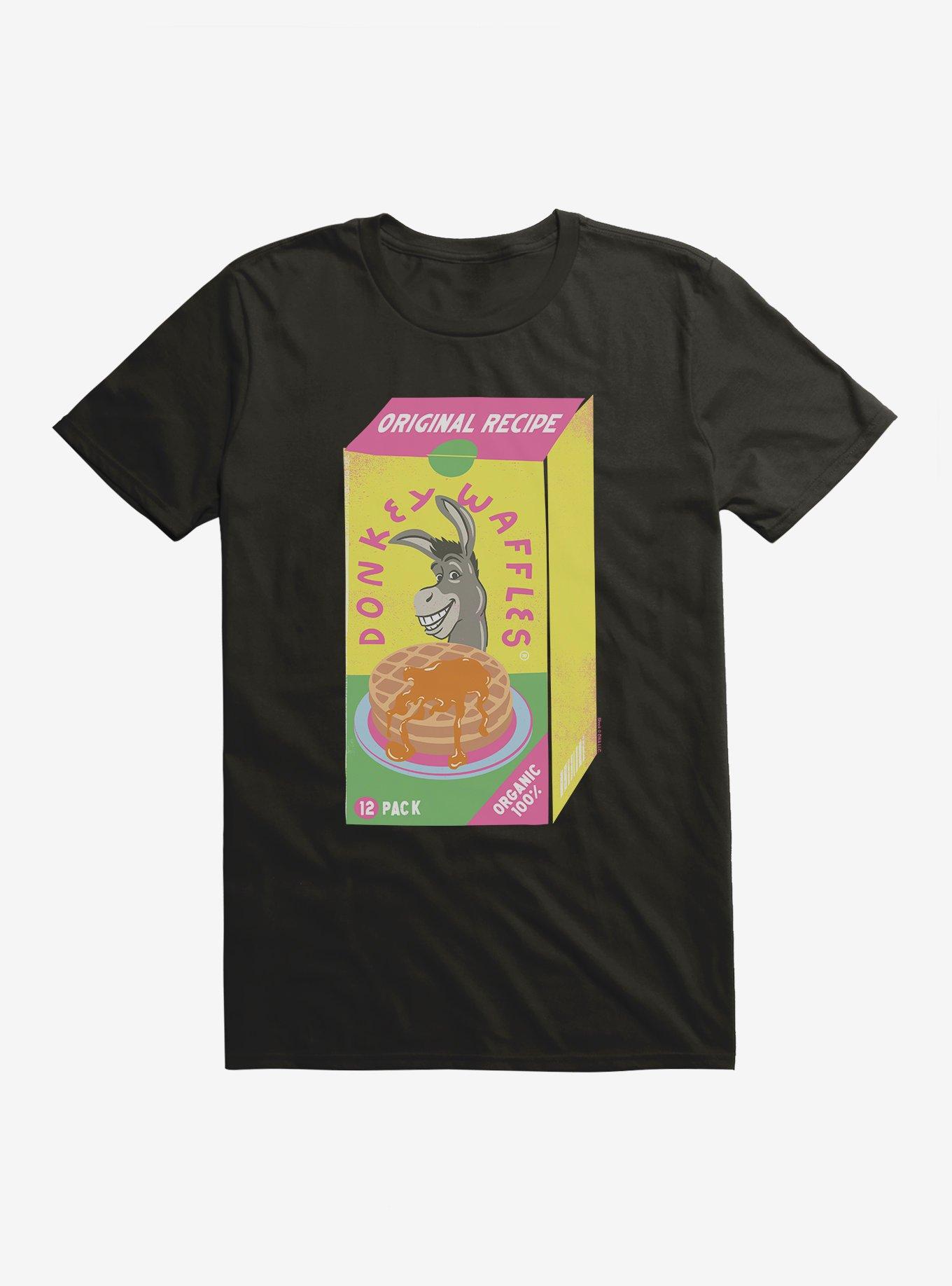 Shrek Donkey Waffles TShirt BoxLunch