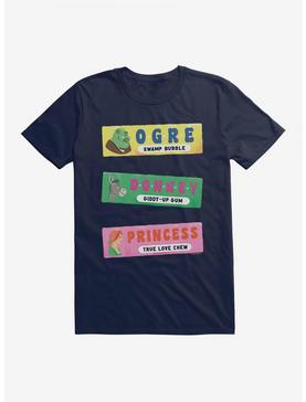 Shrek Gum Flavors T-Shirt, MIDNIGHT NAVY, hi-res