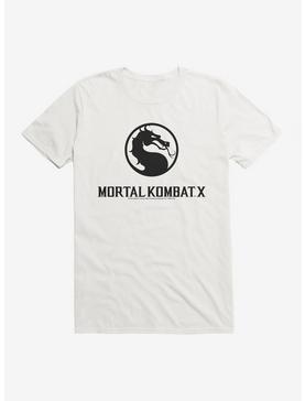 Mortal Kombat X Logo T-Shirt, WHITE, hi-res