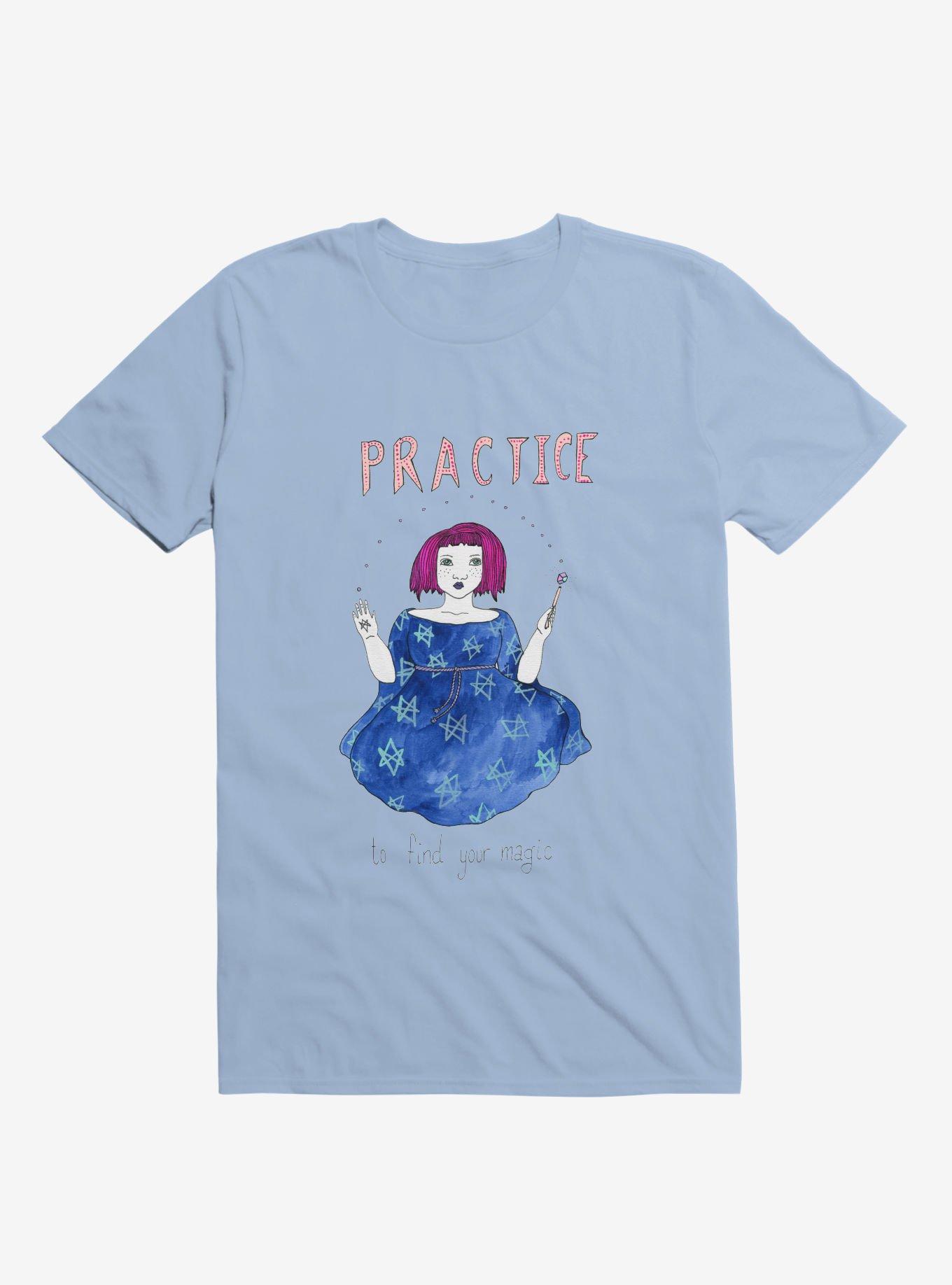 Ritus Practice Magic Witch Light Blue T-Shirt