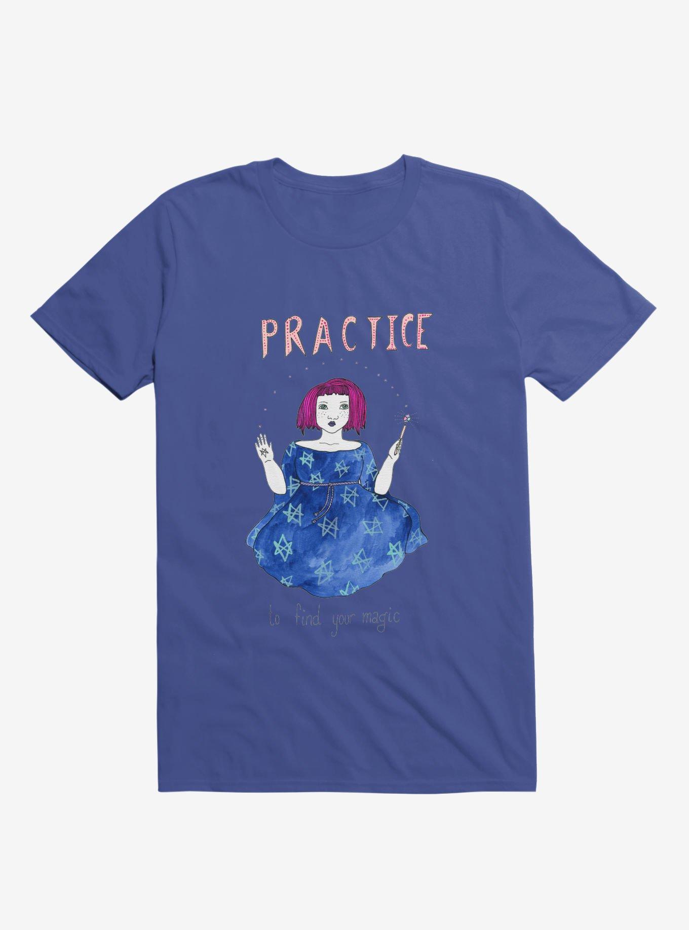 Ritus Practice Magic Witch Royal Blue T-Shirt, ROYAL, hi-res