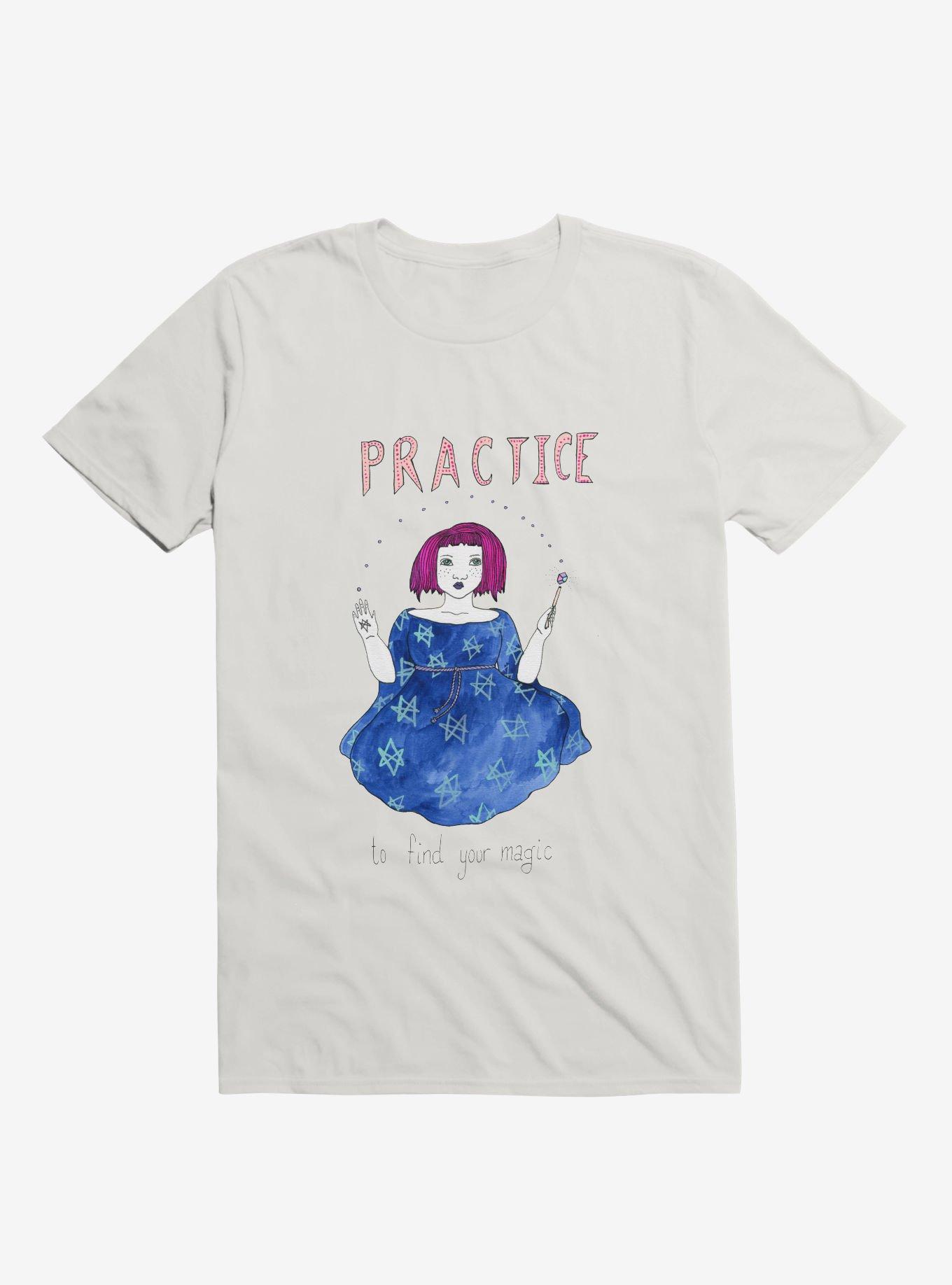 Ritus Practice Magic Witch White T-Shirt, WHITE, hi-res