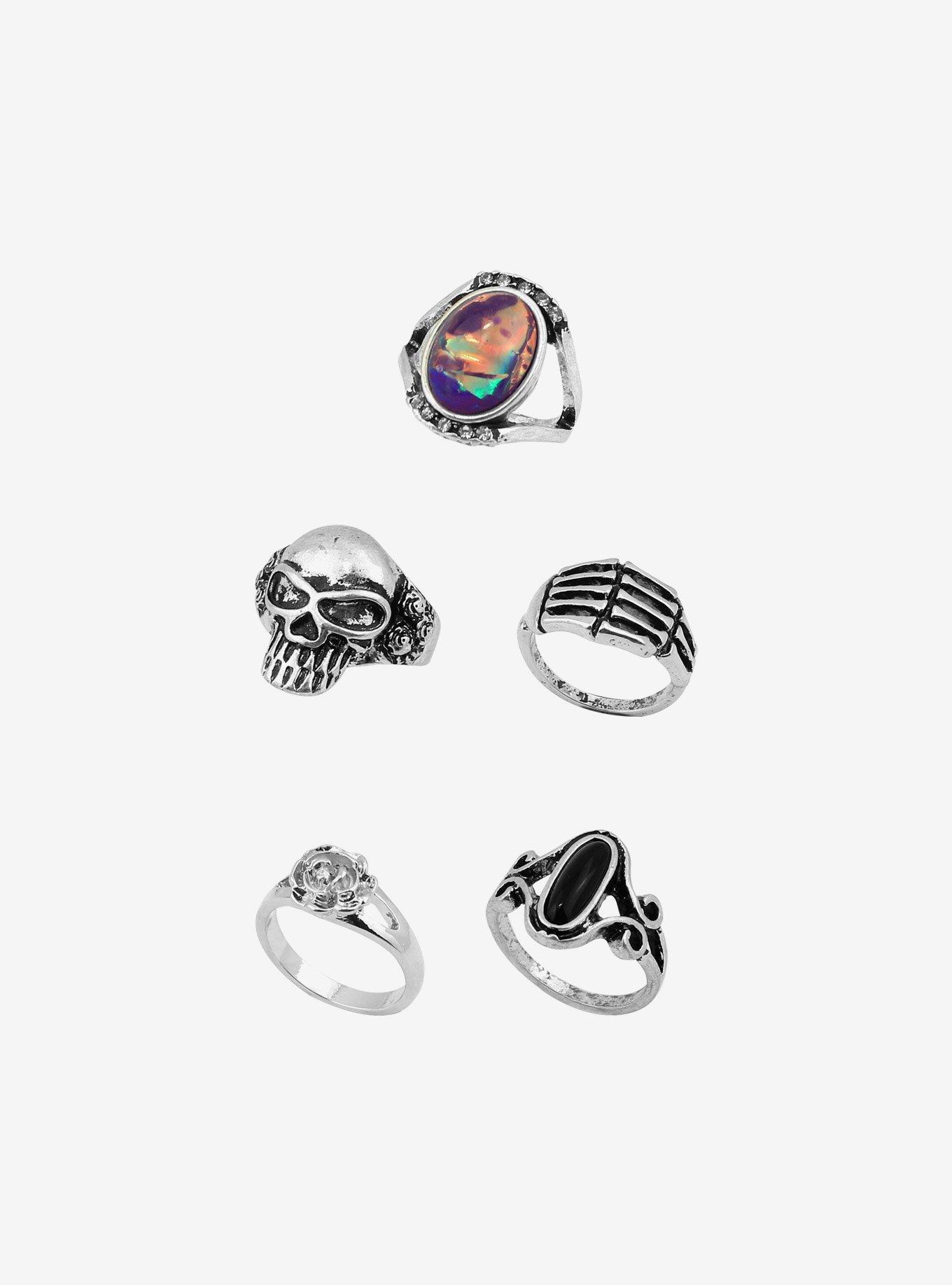 Hot topic jewelry 2025 rings