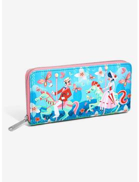 Plus Size Loungefly Mary Poppins Mary & Bert Wallet, , hi-res