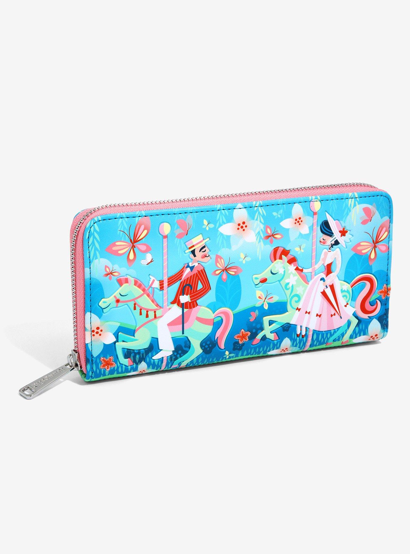 Loungefly Mary Poppins Mary & Bert Wallet, , hi-res