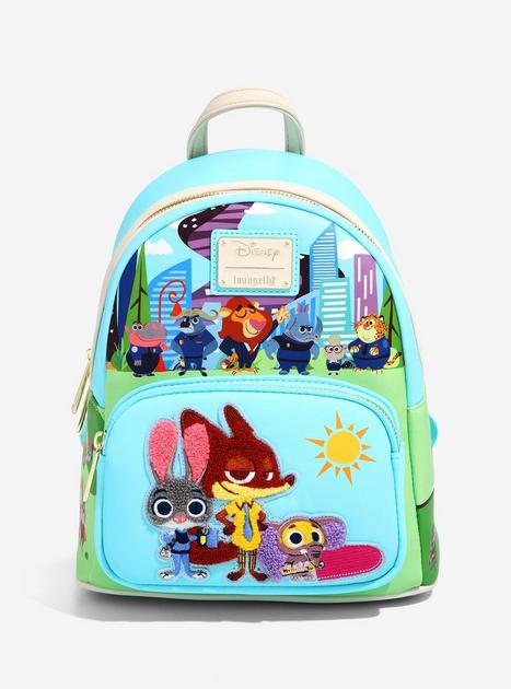 Loungefly Disney Zootopia Chibi Characters Mini Backpack | BoxLunch