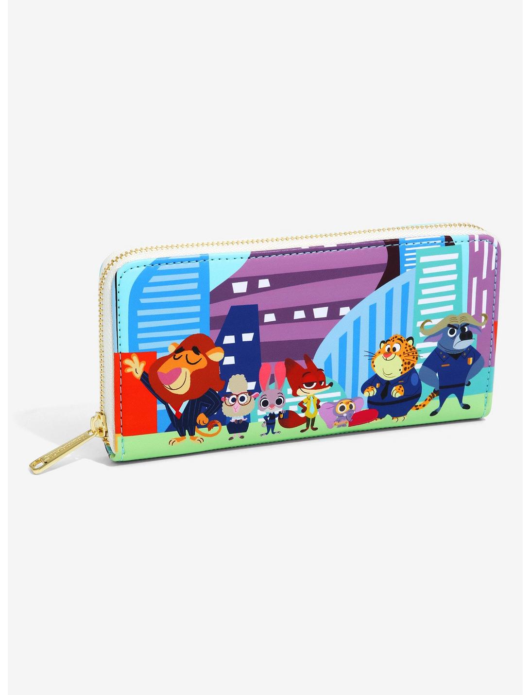 Loungefly Disney Zootopia Chibi Characters Wallet, , hi-res