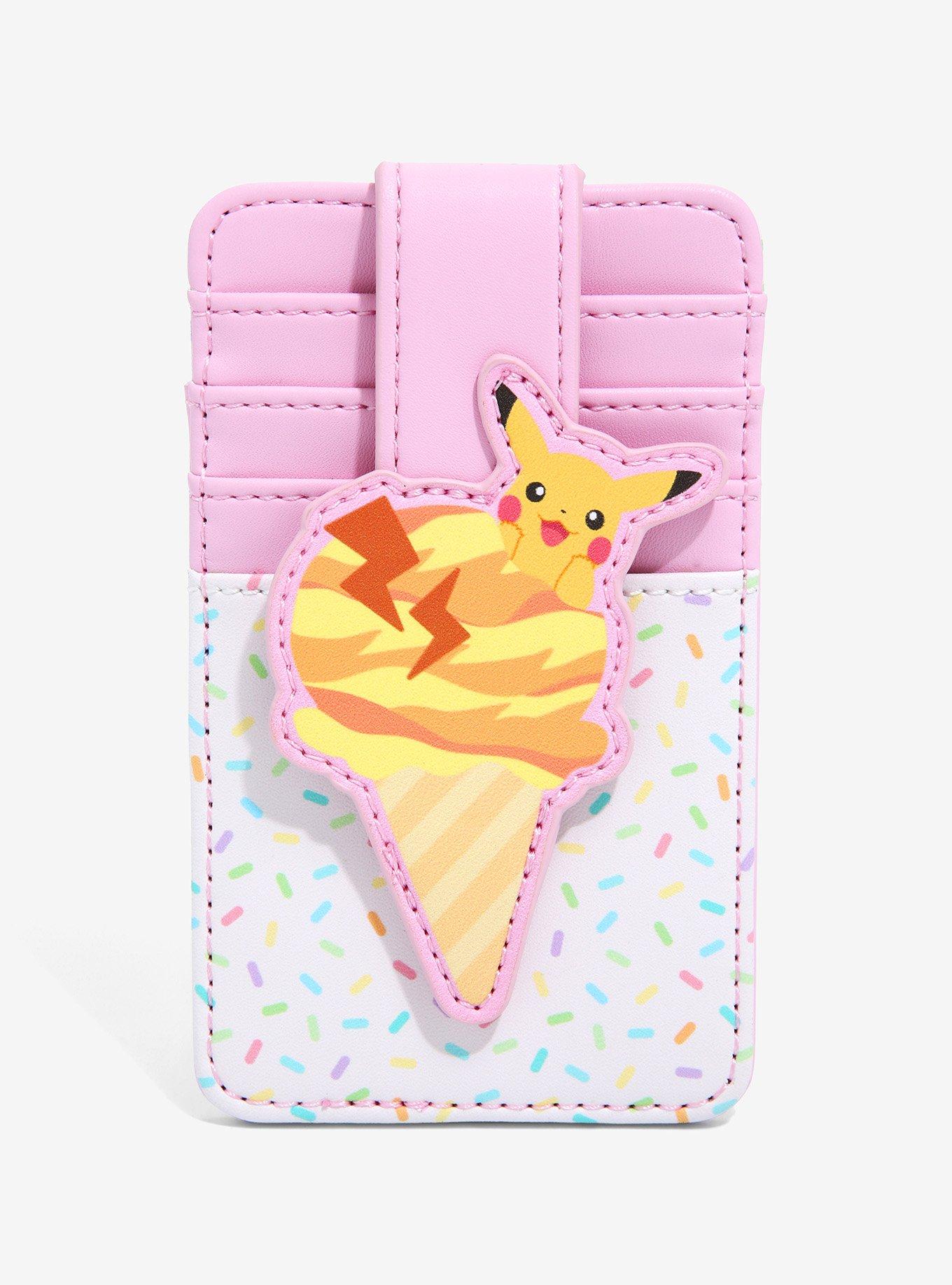Loungefly Pok&eacute;mon Pikachu with Ice Cream Cardholder, , hi-res