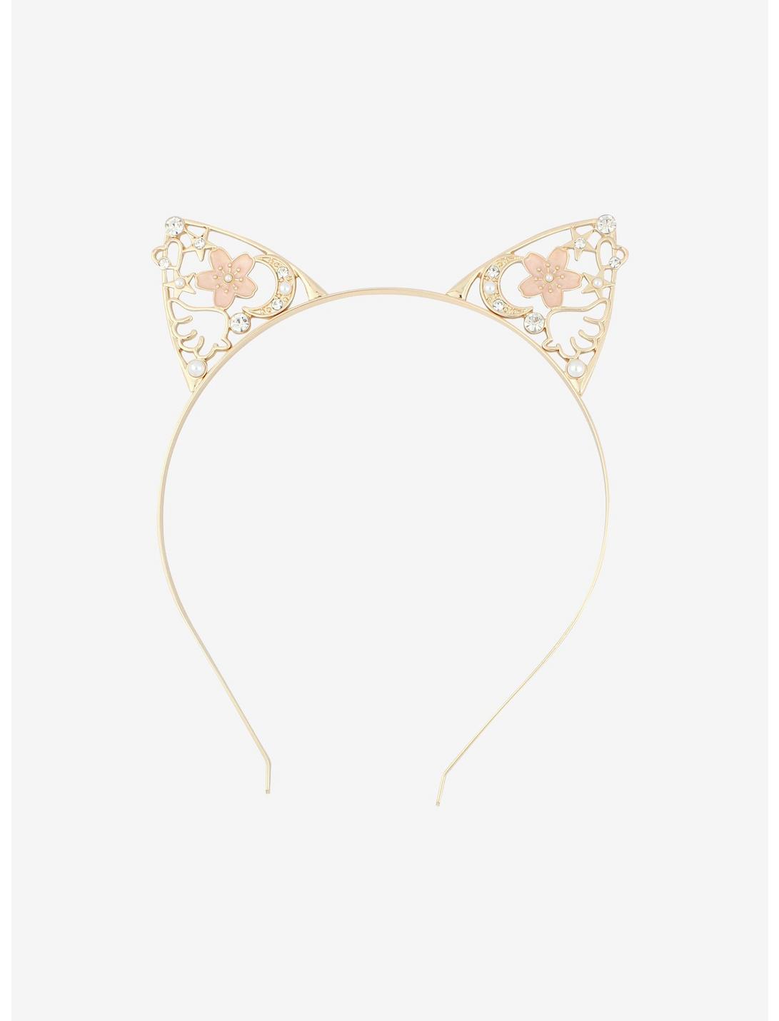 Sakura Wing Cat Ear Headband, , hi-res