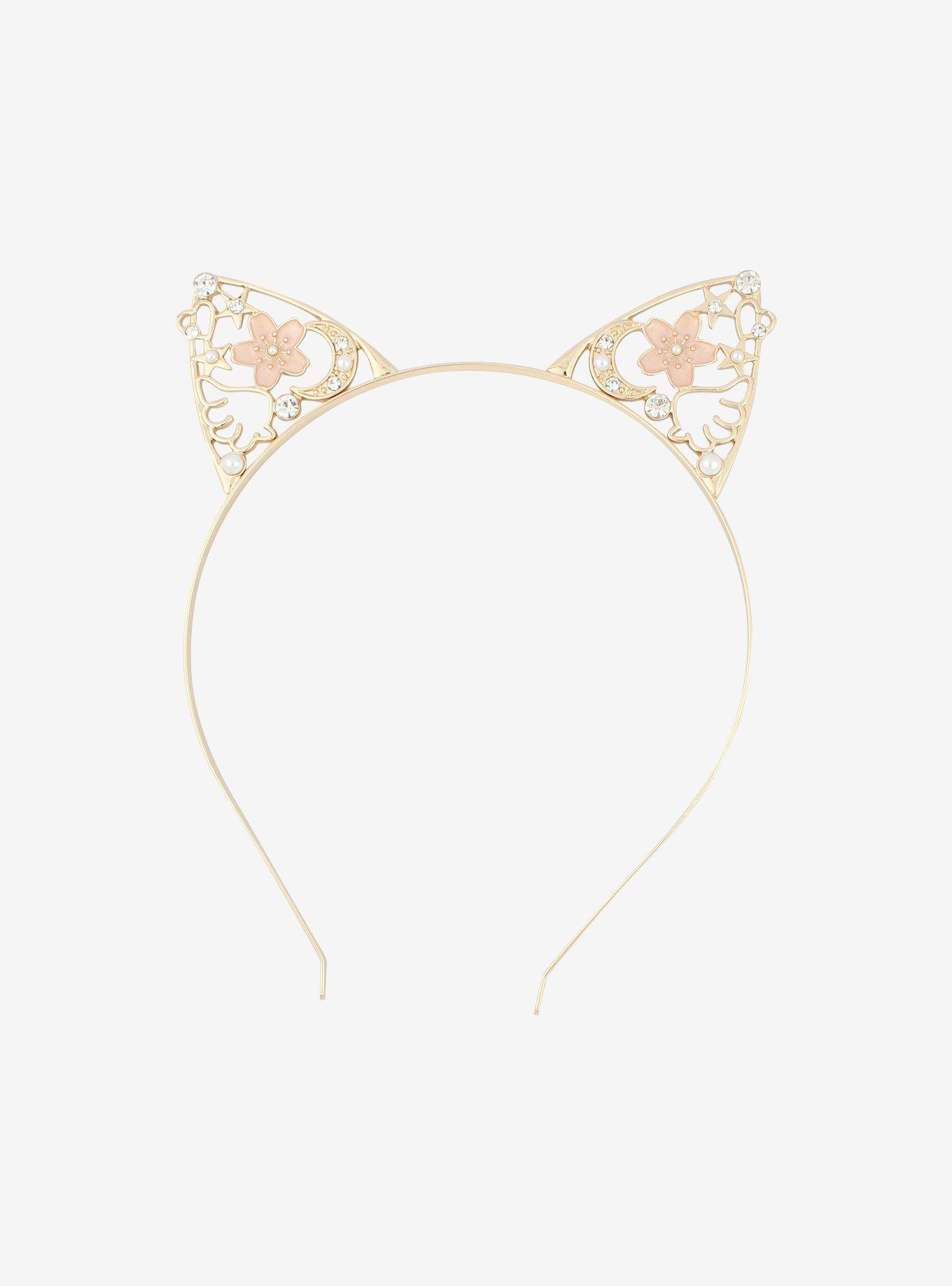 Sakura Wing Cat Ear Headband, , hi-res