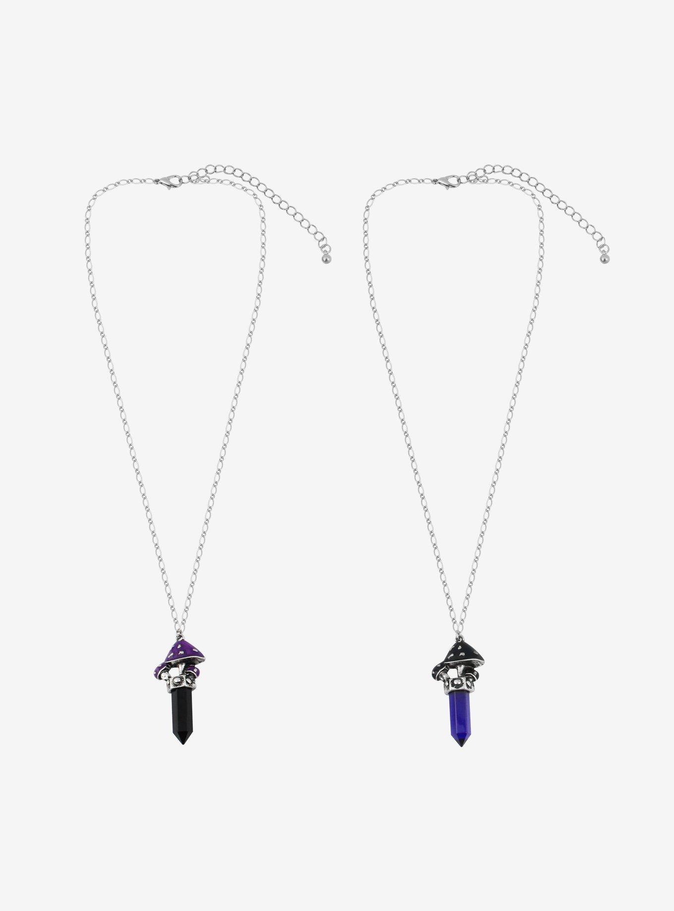 Hot topic 2025 crystal necklace