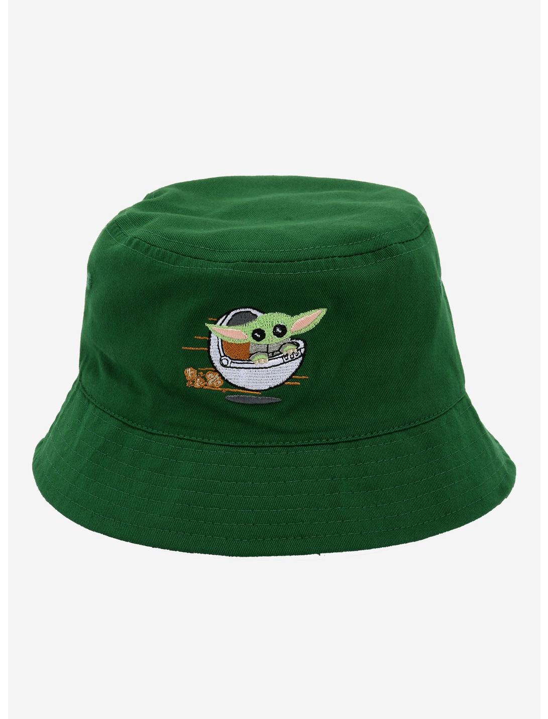 Star Wars The Mandalorian The Child Chibi Light Green Youth Bucket Hat - BoxLunch Exclusive, , hi-res