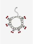 Cherry Charm Chain Bracelet, , hi-res