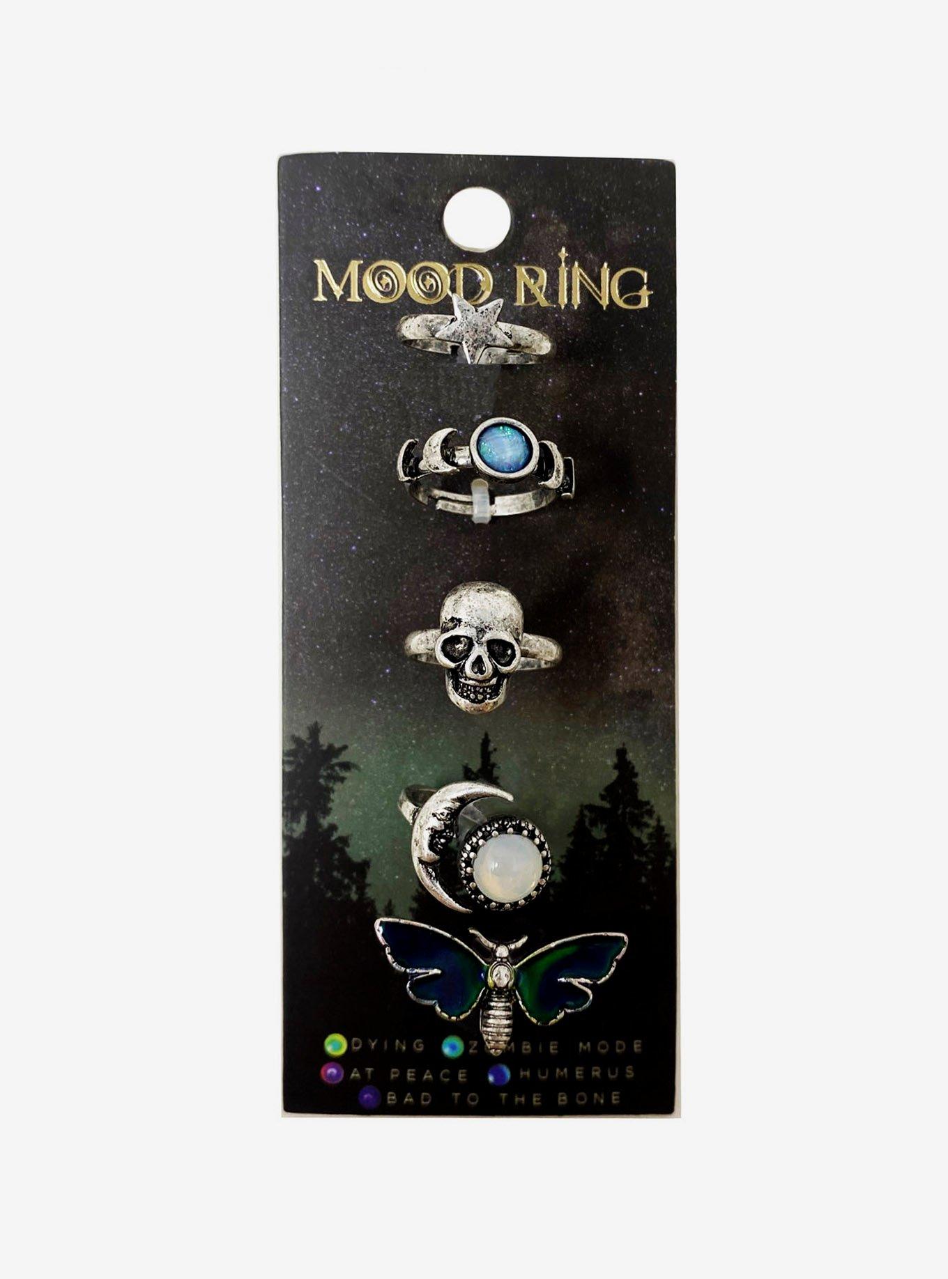 Death Moth Mood Ring Set, , hi-res