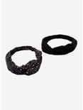 Black Star Soft Headband Set, , hi-res