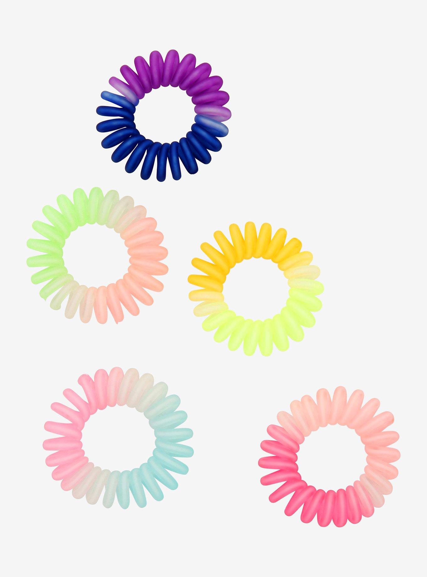 Colorful Ombre Mini Hair Coil Set, , hi-res