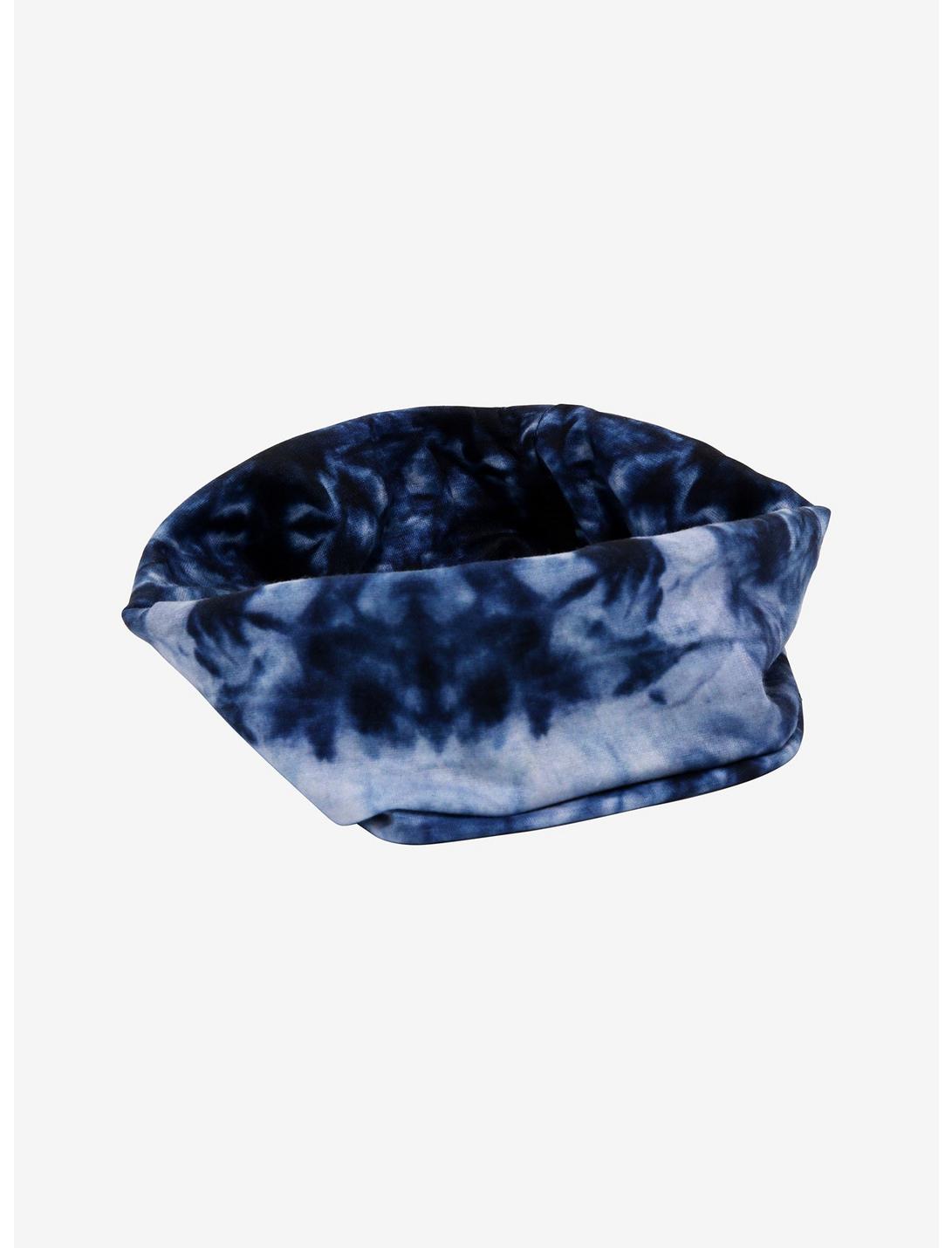 Blue Tie-Dye Soft Headband, , hi-res