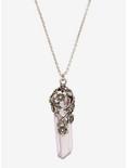 Daisy Purple Crystal Necklace, , hi-res