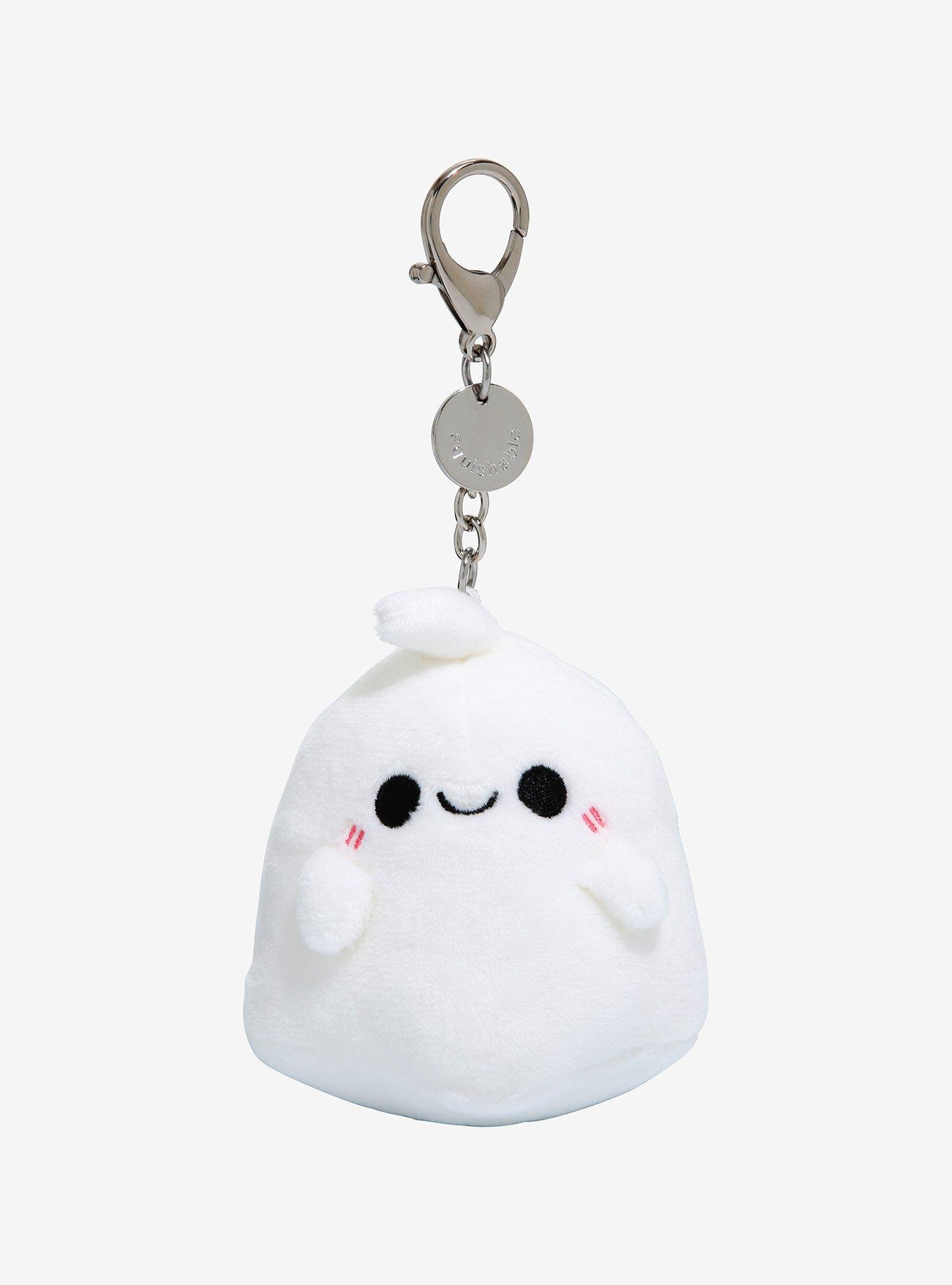 Squishable Micro Ghost Plush Key Chain, , hi-res