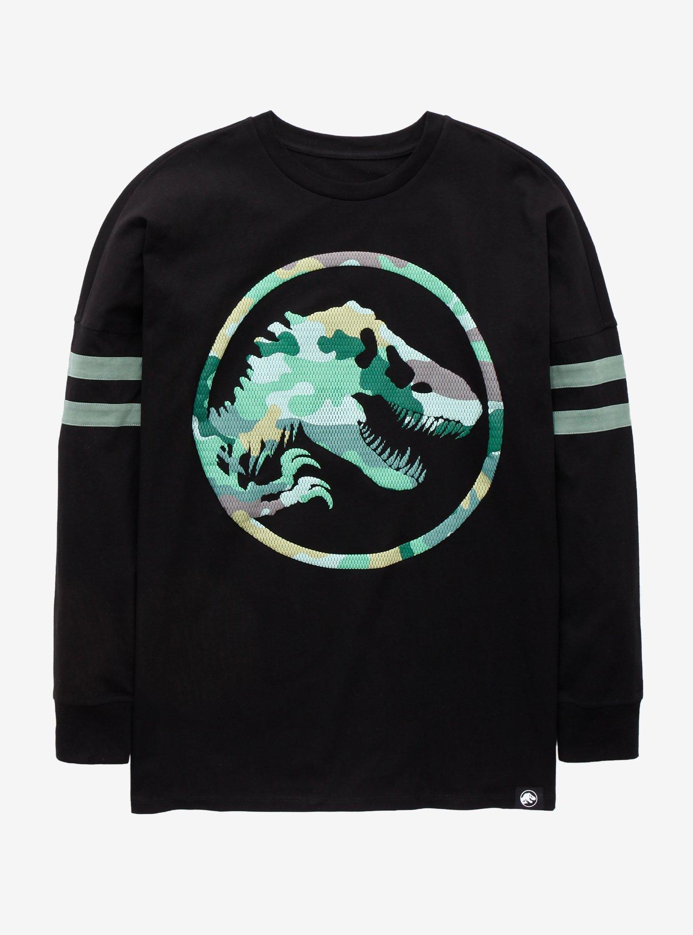 Jurassic Park Camo Logo Hype Jersey - BoxLunch Exclusive | BoxLunch