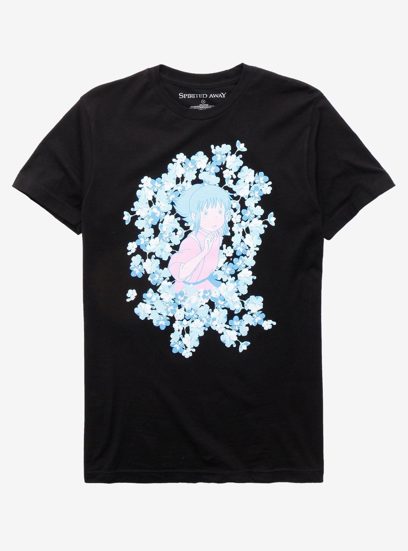 Her Universe Studio Ghibli Spirited Away Chihiro Floral Women's T-Shirt - BoxLunch Exclusive, MULTI, hi-res