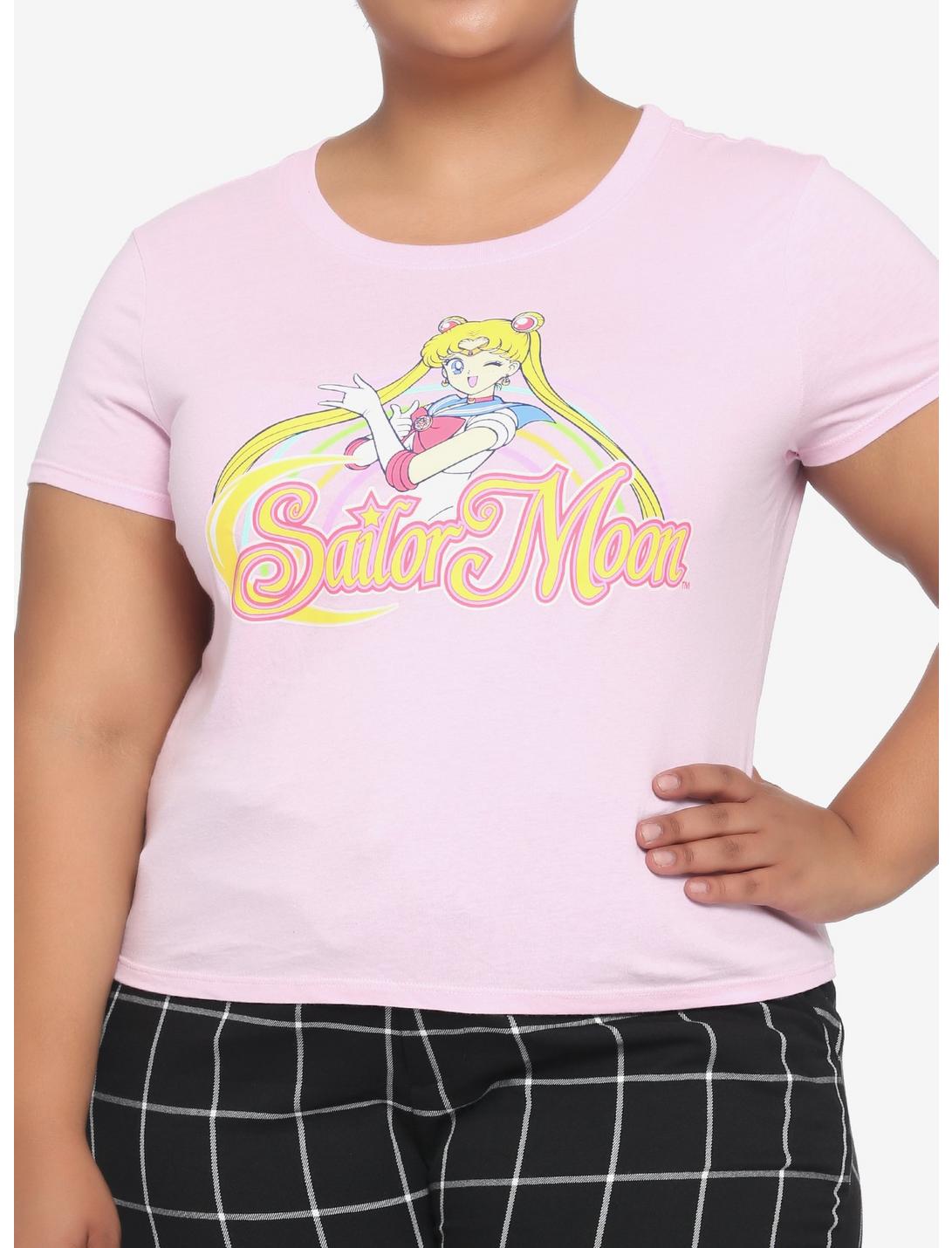 Sailor Moon Logo Girls Baby T-Shirt Plus Size, MULTI, hi-res