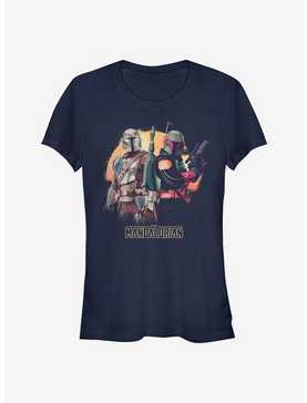 Star Wars The Mandalorian Mando And Boba Fett Duo Girls T-Shirt, , hi-res