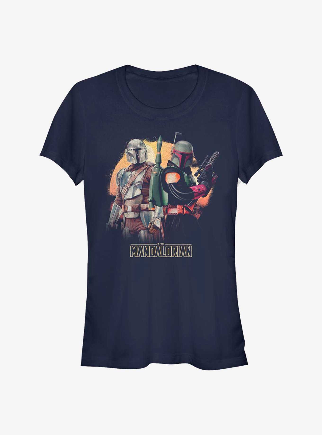 Star Wars The Mandalorian Mando And Boba Fett Duo Girls T-Shirt, , hi-res