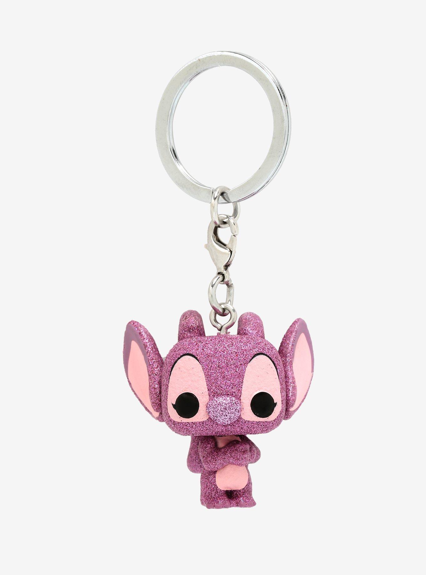 Disney Parks Keychain Set - Stitch and Angel