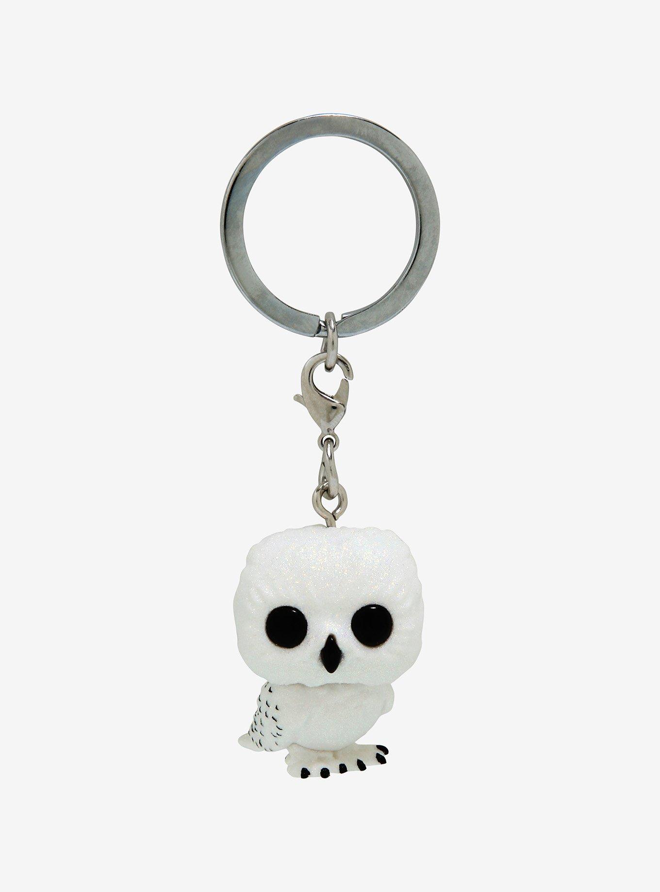 Funko Pocket Pop! Harry Potter Hedwig Diamond Collection Vinyl Keychain - BoxLunch Exclusive, , hi-res