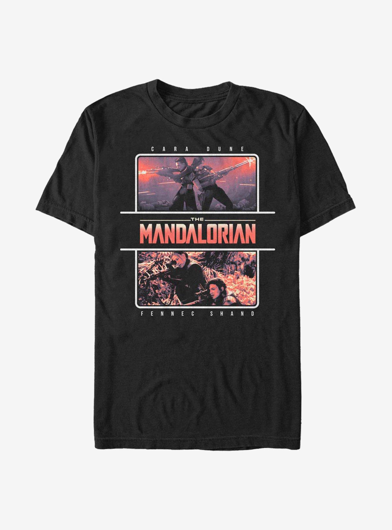 Star Wars The Mandalorian Season 2 Dune Shand Team T-Shirt, BLACK, hi-res