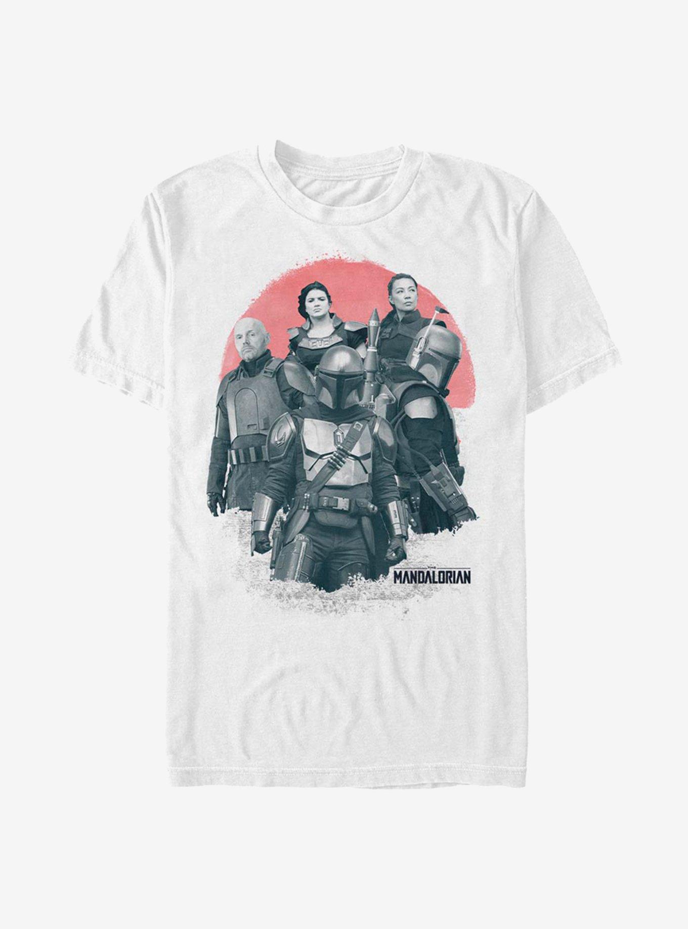 Star Wars The Mandalorian Season 2 Team Up T-Shirt, WHITE, hi-res view 1