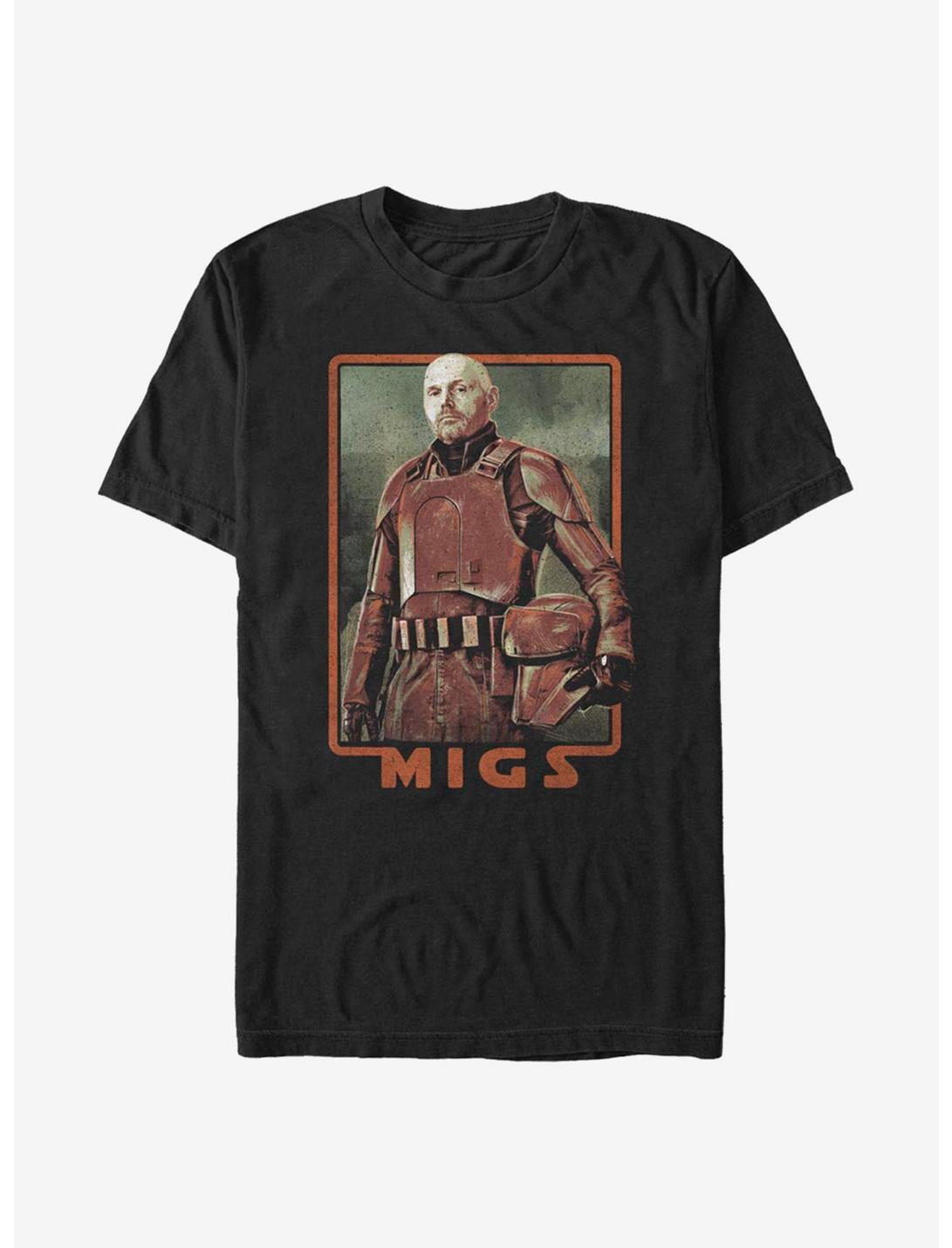 Star Wars The Mandalorian Season 2 Migs T-Shirt, BLACK, hi-res