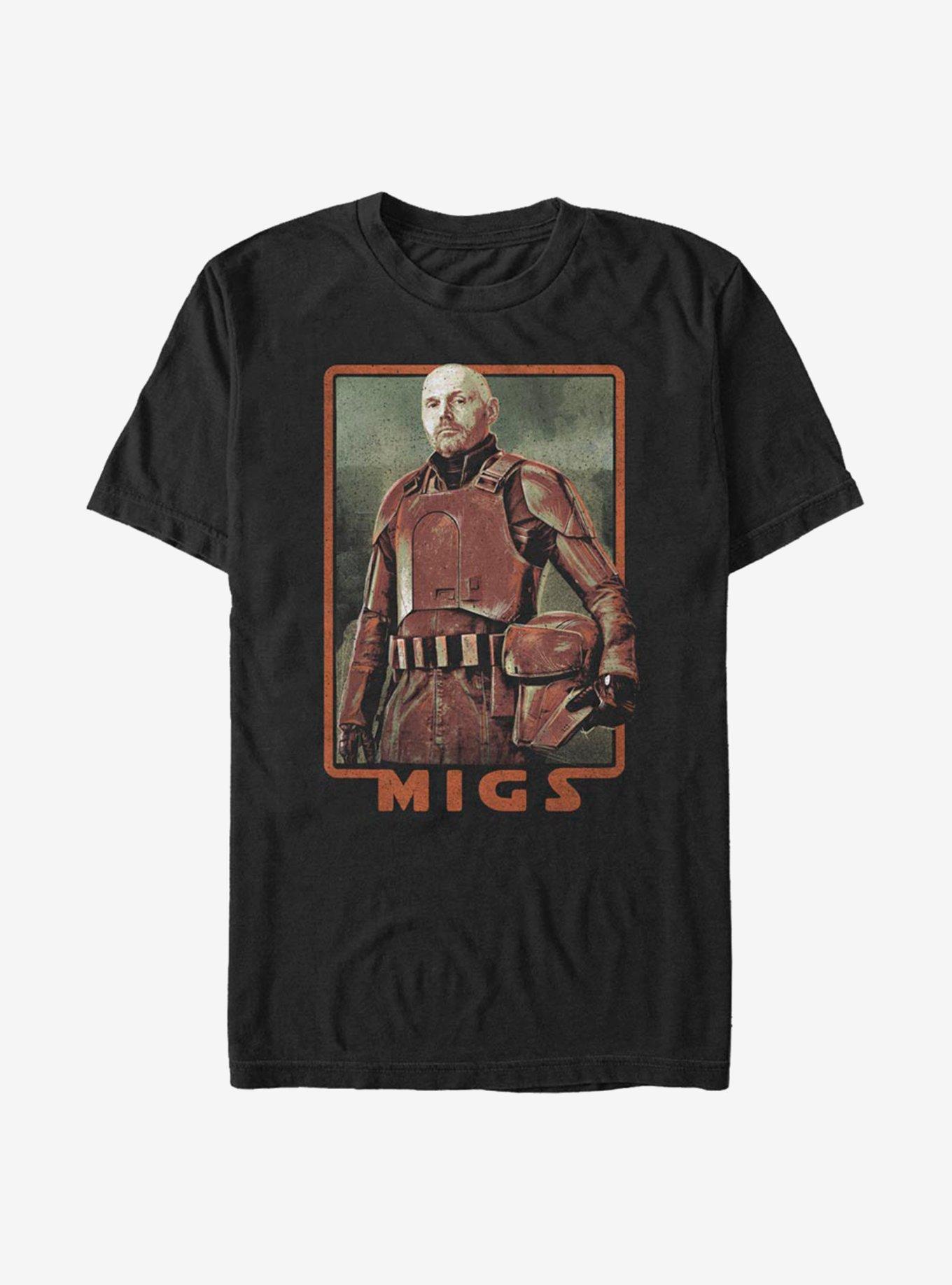 Star Wars The Mandalorian Season 2 Migs T-Shirt, BLACK, hi-res