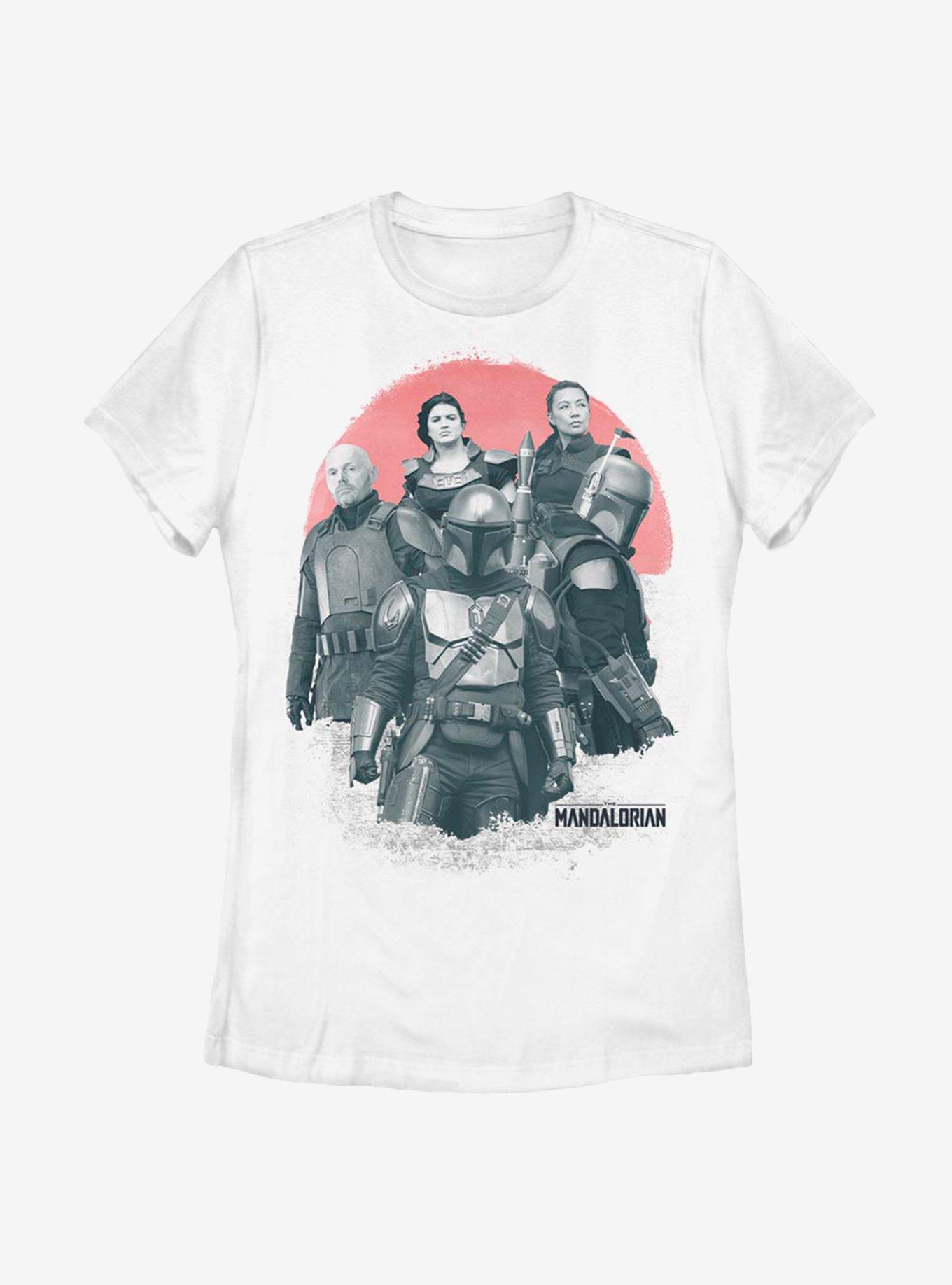 Star Wars The Mandalorian Season 2 Team Up Womens T-Shirt, WHITE, hi-res