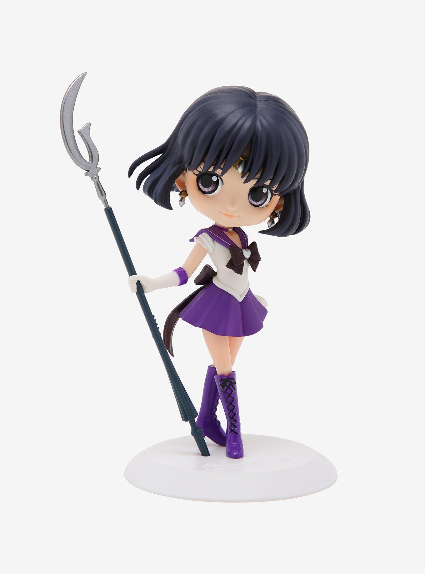 Banpresto Sailor Moon Eternal Q Posket Super Sailor Saturn (Ver. A) Figure, , hi-res