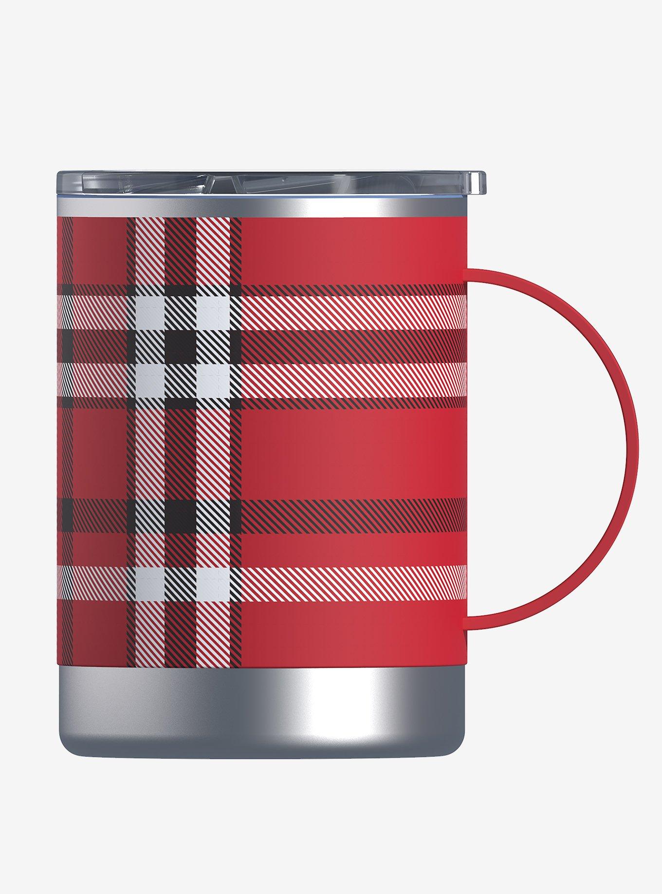 Asobu Red Plaid Ultimate Travel Mug, , hi-res