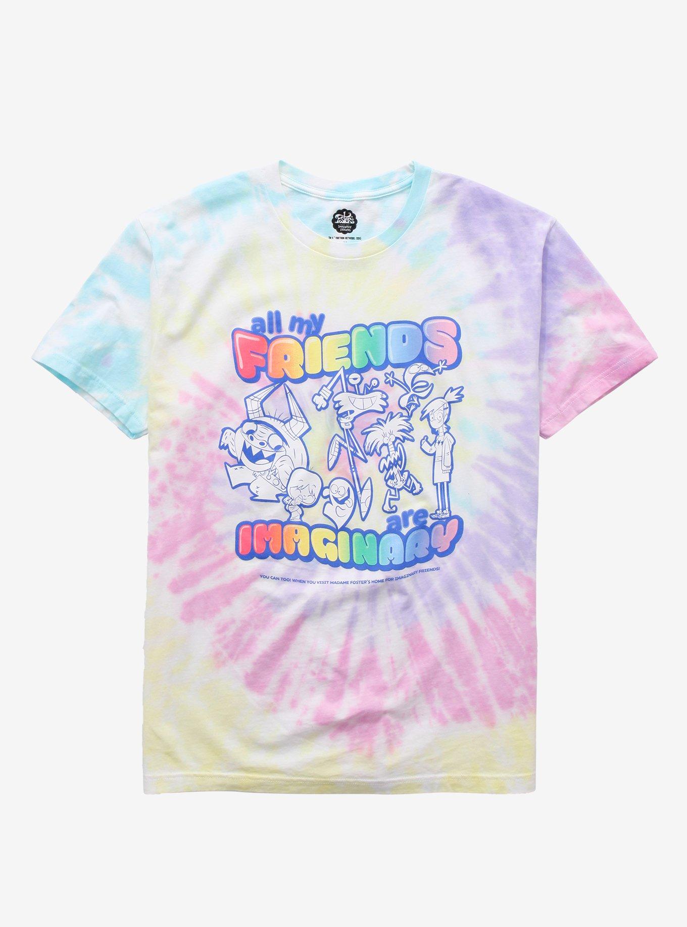 Foster's Home for Imaginary Friends All My Friends  Tie-Dye T-Shirt - BoxLunch Exclusive, TIE DYE, hi-res