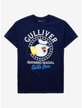 Nintendo Animal Crossing Gulliver Seafaring Seagull T-Shirt - BoxLunch Exclusive, NAVY, hi-res