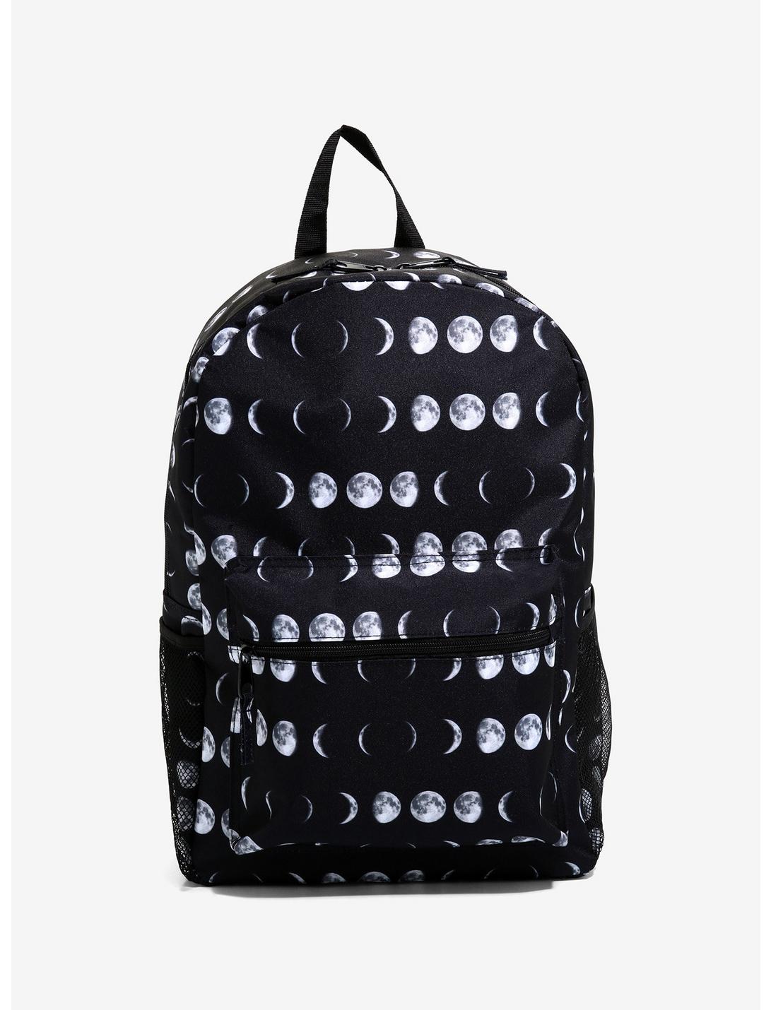 Moon Phases Black & White Backpack, , hi-res