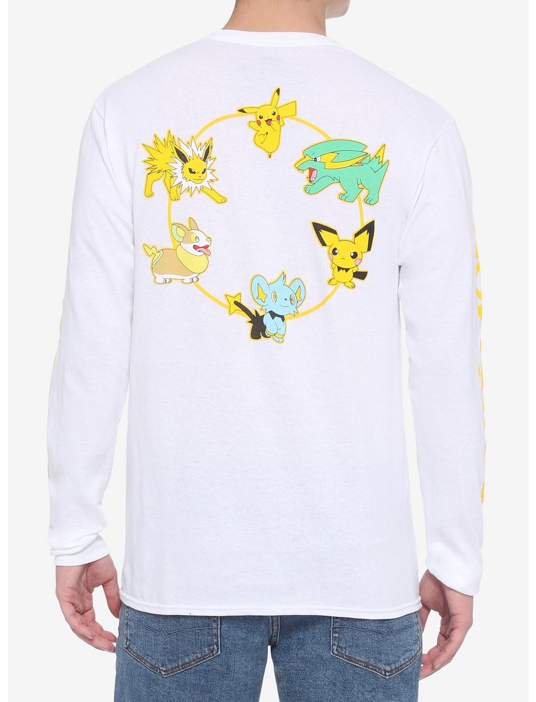 Pokemon Electric Type Long-Sleeve T-Shirt, MULTI, hi-res
