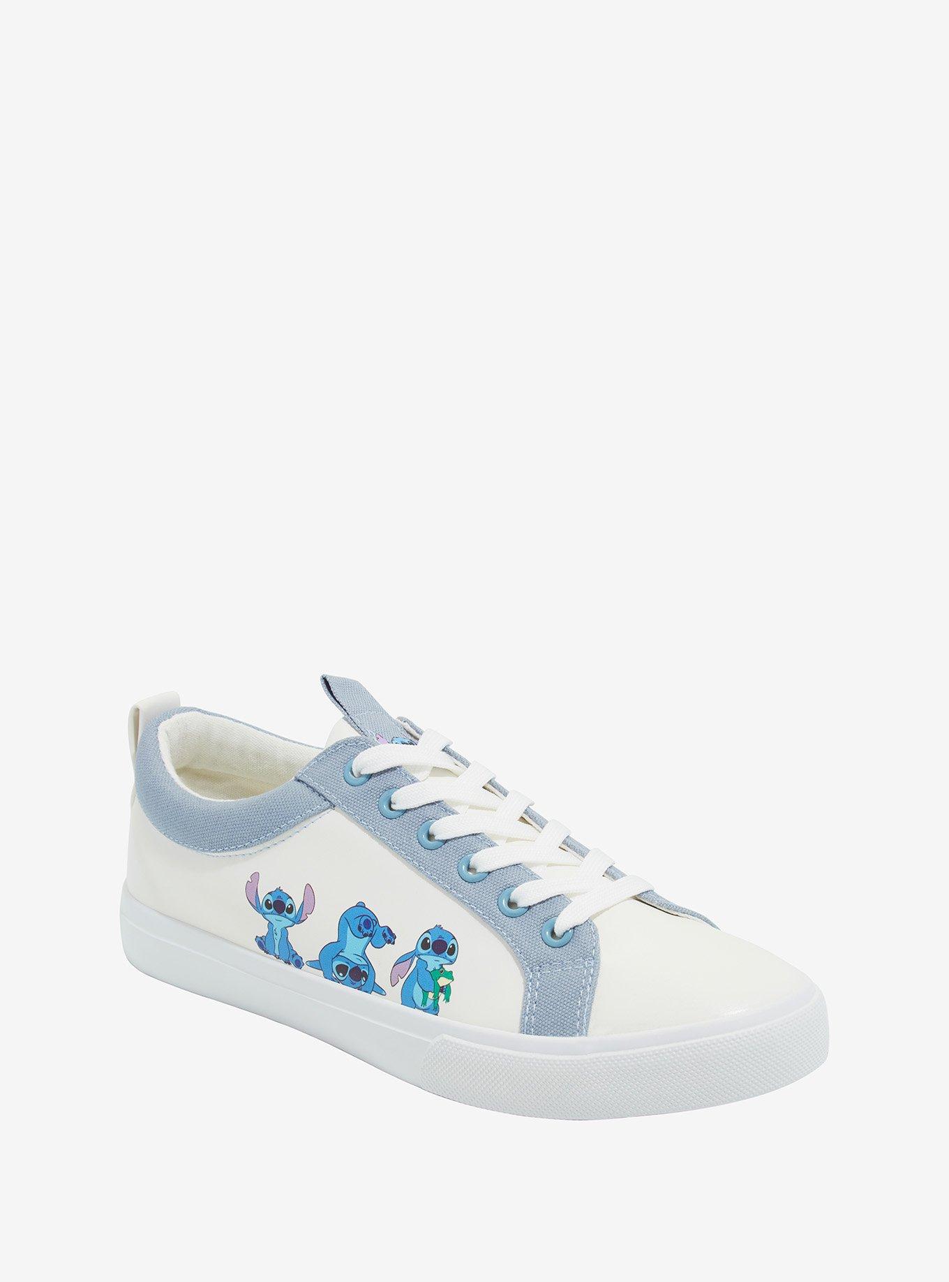 Disney Lilo & Stitch Poses Lace-Up Sneakers