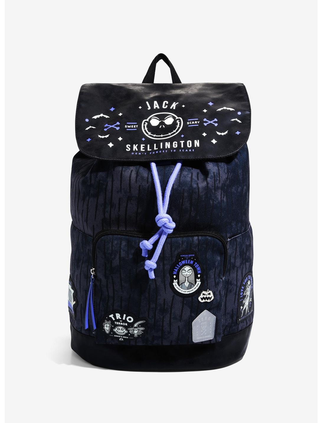 The Nightmare Before Christmas Sweet & Scary Glow-In-The-Dark Slouch Backpack, , hi-res