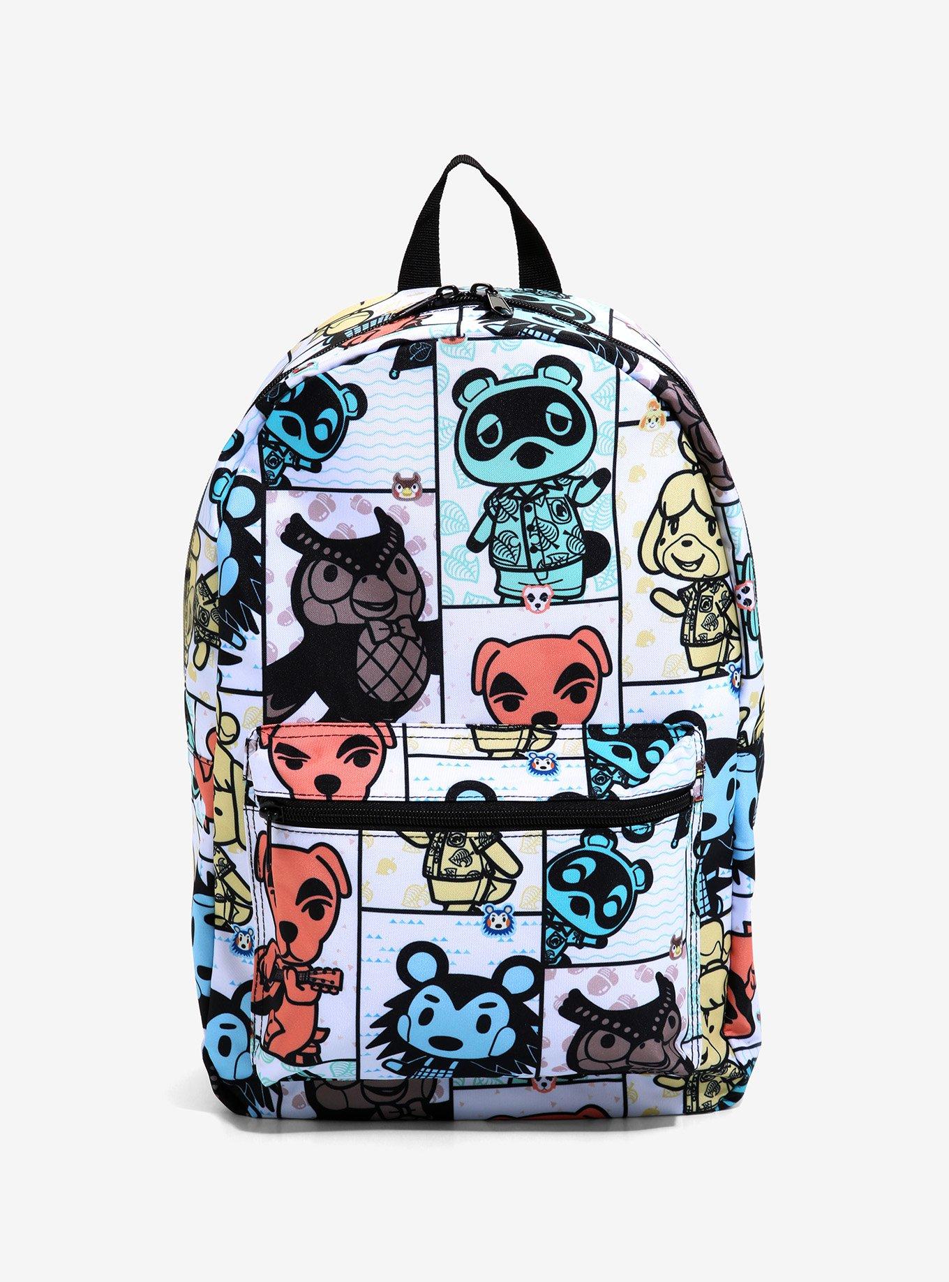 Animal Crossing Characters Pastel Pop Art Backpack, , hi-res