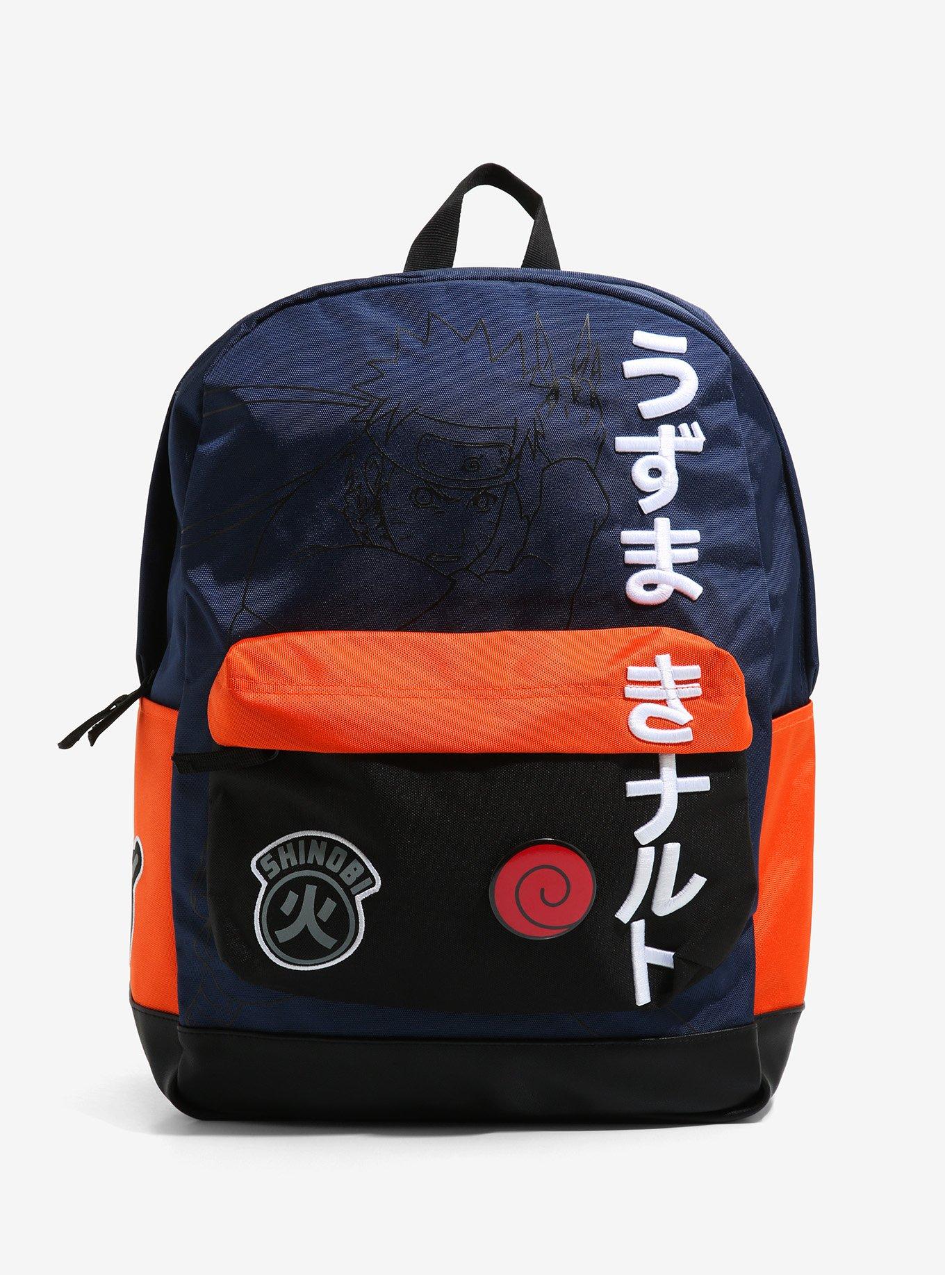 naruto backpack hot topic